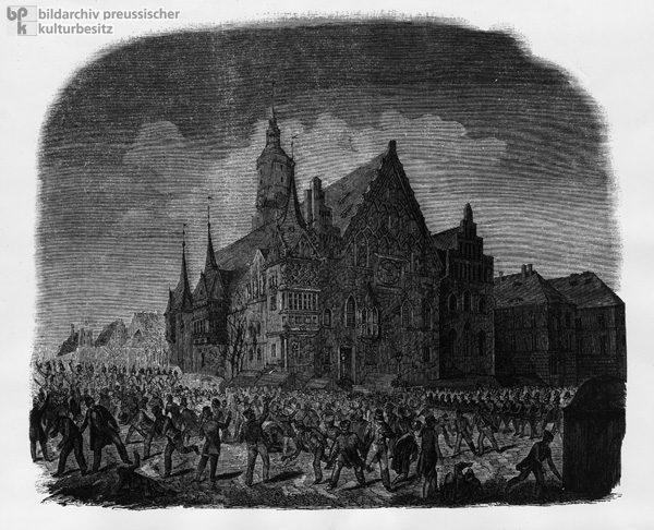 Arbeiterunruhen in Breslau (22. März 1847)